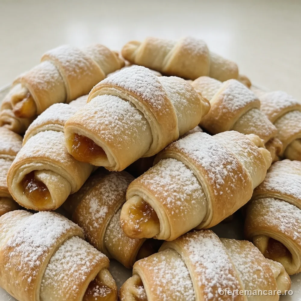 Cornulețe cu rahat, 1,2 kg — mâncare gătită, livrare în București