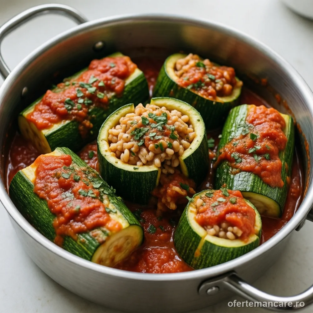 Dovlecei umpluți cu carne de vită, 2 kg — imagine de prezentare, mâncare gătită livrată în București
