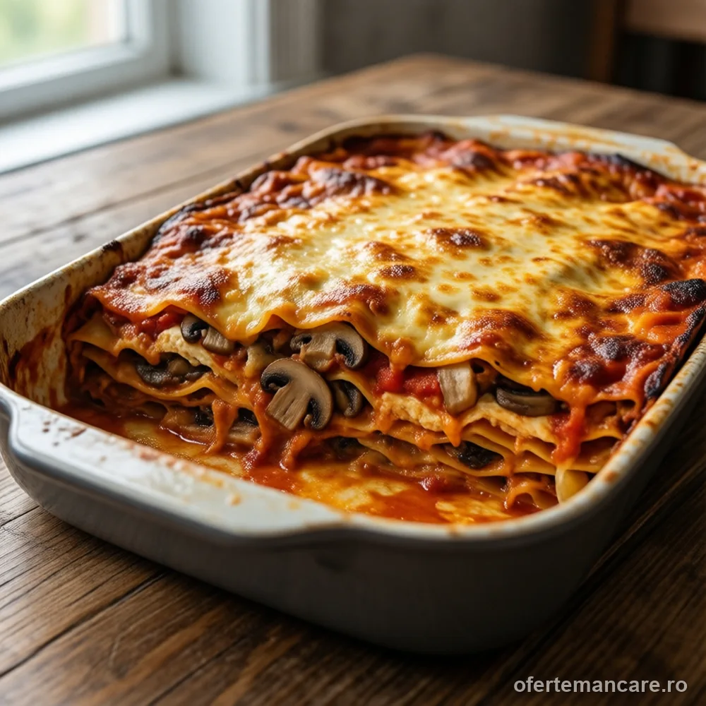 Lasagna de post, 6–8 porții — mâncare gătită, livrare în București