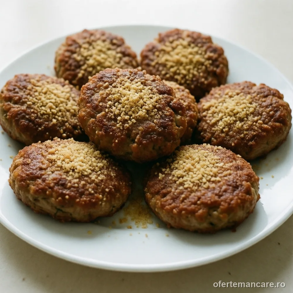 Pârjoale moldovenești, 1 kg — imagine de prezentare, mâncare gătită livrată în București