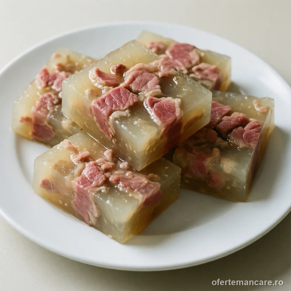 Piftie de porc, 1,5 kg — mâncare gătită, livrare în București