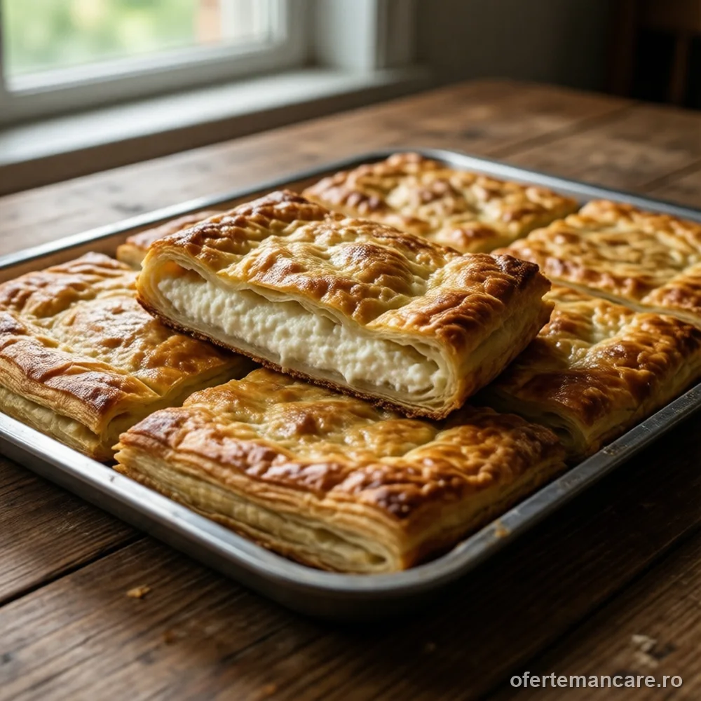 Plăcintă cu brânză dulce, 2 kg — imagine de prezentare, mâncare gătită livrată în București