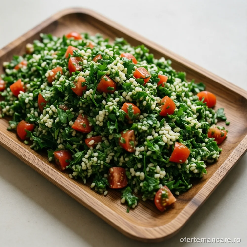Salată tabbouleh, 200 g — mâncare gătită, livrare în București